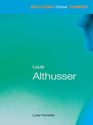 cover image of Louis Althusser